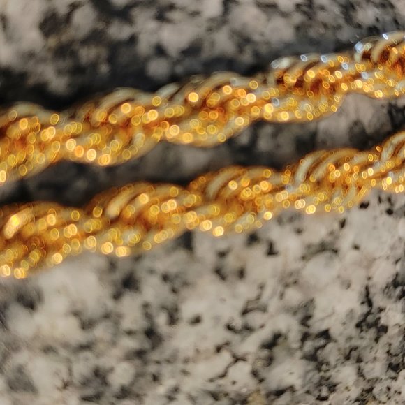 Nolan Miller Necklace Chunky Neck-Chain with Back Clasp, Signed. Long chain. - Picture 13 of 16